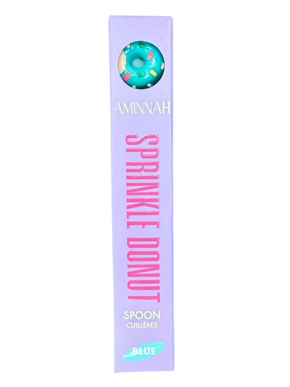 Aminnah Sprinkle Donut Spoon in Blue